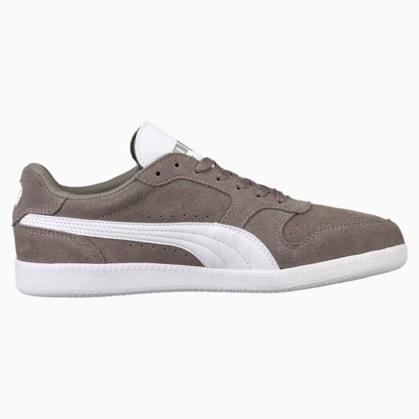 Puma Icra Suede Férfi Tornacipő Szürke Fehér | HU43204