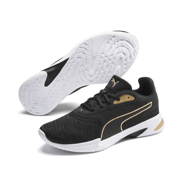 Puma Jaro Metal Női Futócipő Fekete Arany | HU43839