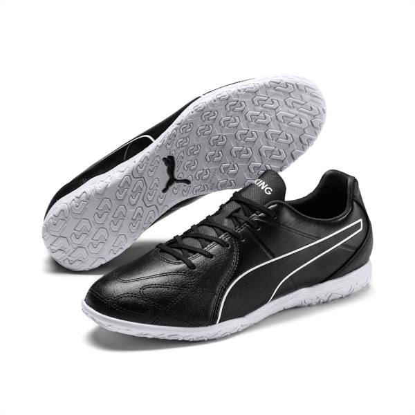 Puma KING Hero IT Férfi Focicipő Fekete Fehér | HU67706