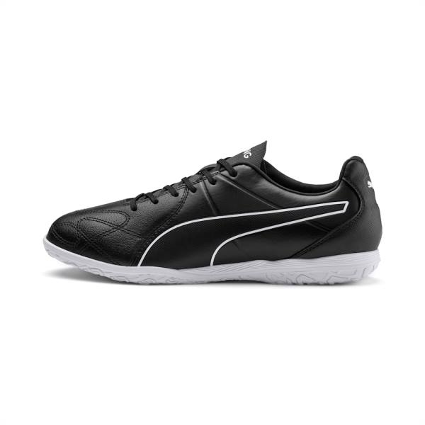 Puma KING Hero IT Férfi Focicipő Fekete Fehér | HU67706