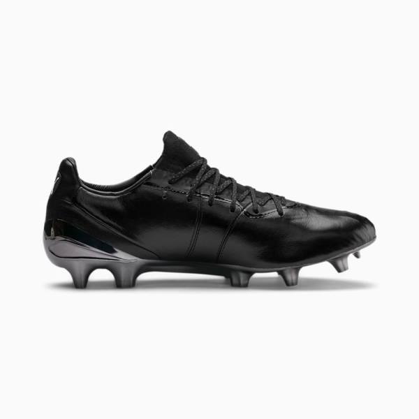 Puma KING Platinum FG/AG Férfi Focicipő Fekete Fehér | HU41822