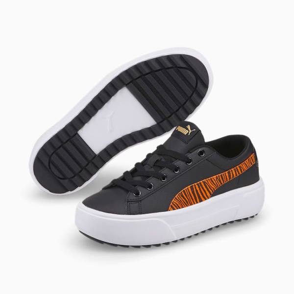 Puma Kaia Platform Tiger Női Tornacipő Fekete Narancssárga | HU22591