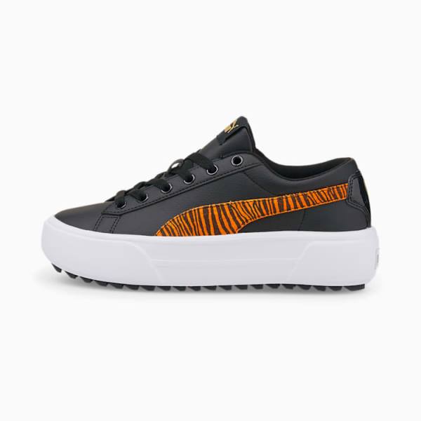 Puma Kaia Platform Tiger Női Tornacipő Fekete Narancssárga | HU22591