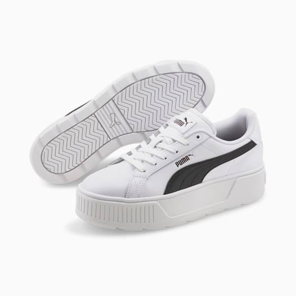 Puma Karmen L Női Tornacipő Fehér Fekete | HU73328