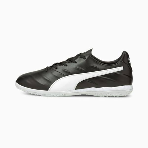 Puma King Pro 21 IT Férfi Focicipő Fekete Fehér | HU44625