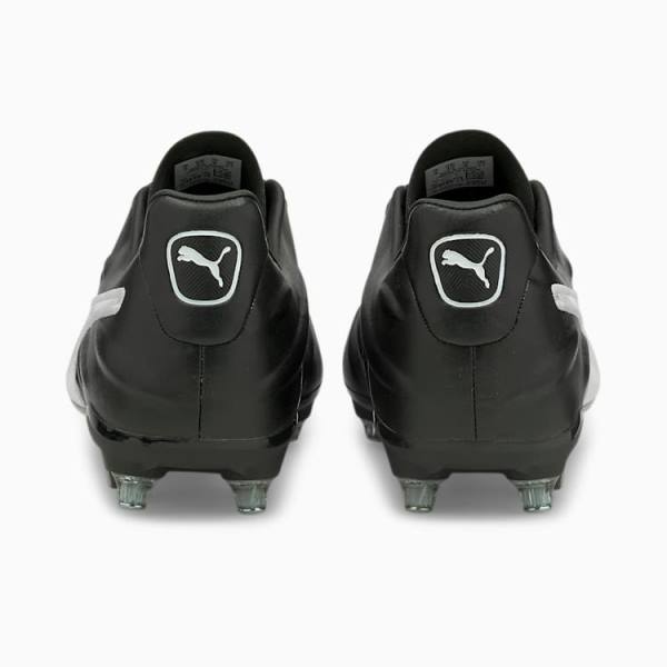 Puma King Pro 21 MxSG Férfi Focicipő Fekete Fehér | HU76097