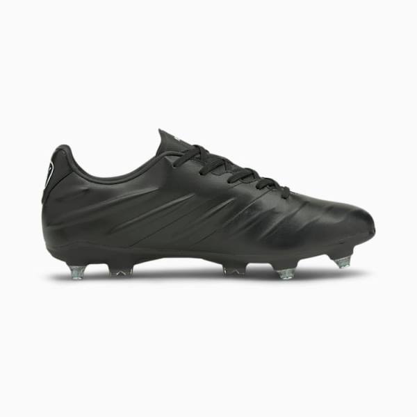 Puma King Pro 21 MxSG Férfi Focicipő Fekete Fehér | HU76097