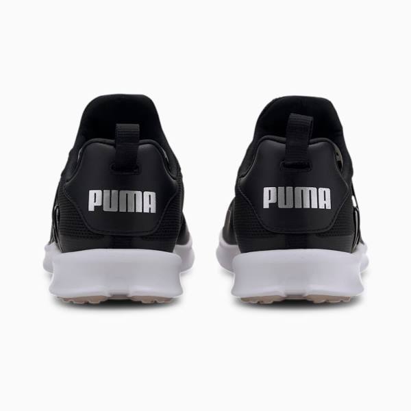 Puma Laguna Női Golf Cipő Fekete Fehér | HU45085