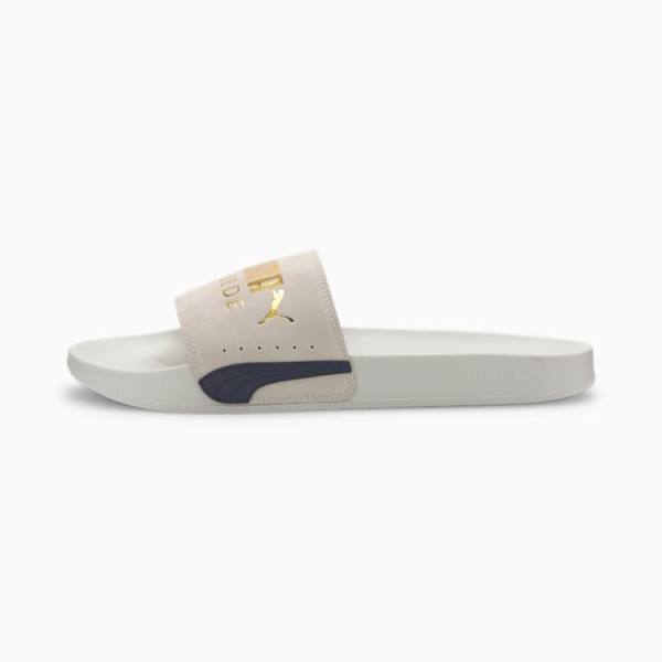 Puma Leadcat FTR Suede Classic Slides Női Szandál Arany | HU25600