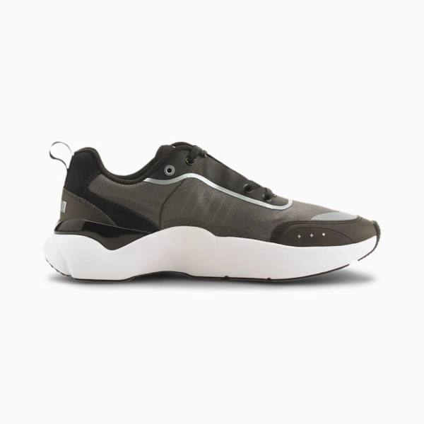 Puma Lia Sheer Női Tornacipő Fekete | HU06770