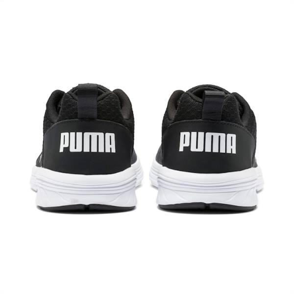 Puma NRGY Comet Férfi Futócipő Fekete Fehér | HU31451