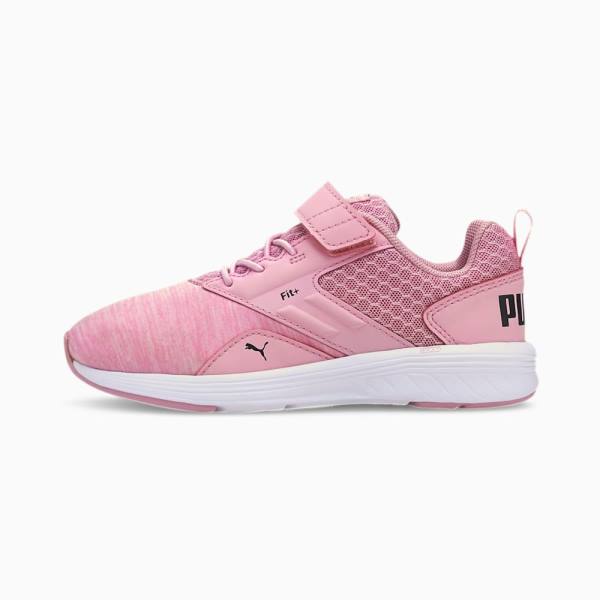 Puma NRGY Comet Preschool Fiú Tornacipő Rózsaszín Fekete Fehér | HU00602