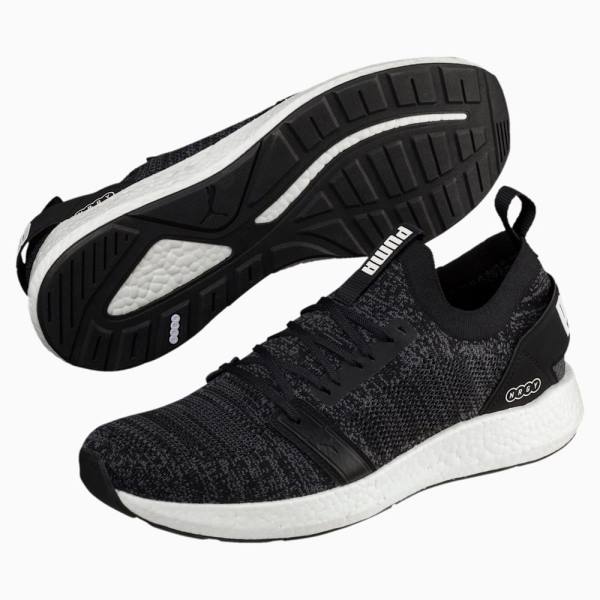 Puma NRGY Neko Engineer Knit Férfi Futócipő Fekete | HU37808