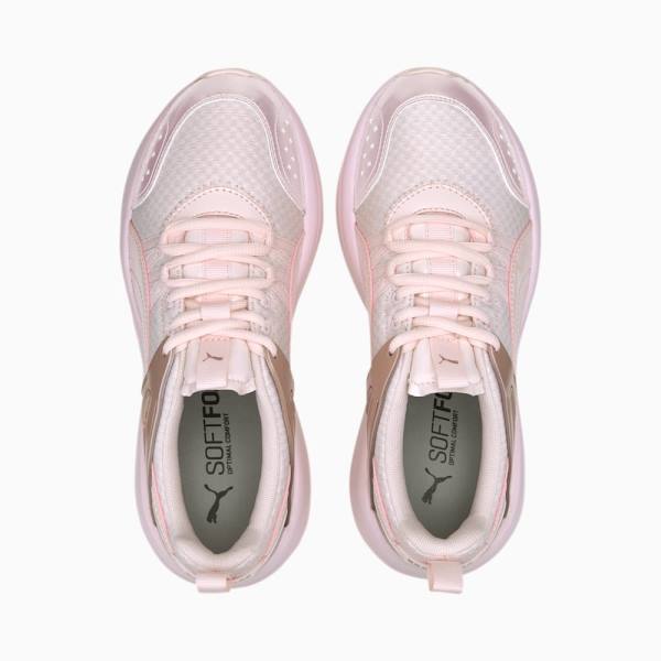 Puma Nuage Run Cage Metallic Női Tornacipő Rózsaszín Rózsaszín Arany | HU63339