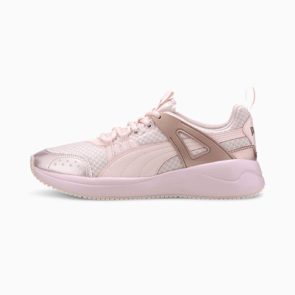 Puma Nuage Run Cage Metallic Női Tornacipő Rózsaszín Rózsaszín Arany | HU63339