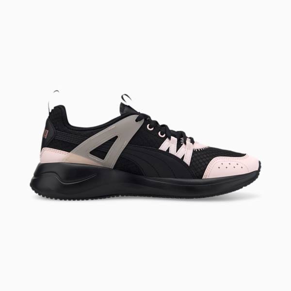 Puma Nuage Run Cage Summer Női Tornacipő Fekete Rózsaszín Rózsaszín | HU83184