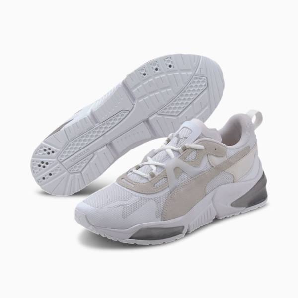 Puma Optic Pax LQDCELL Férfi Edzőcipő Fehér Szürke | HU13617