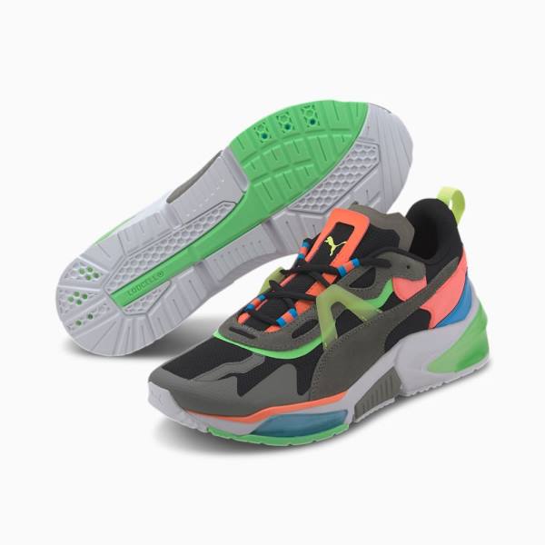 Puma Optic Pax LQDCELL Férfi Edzőcipő Fekete Szürke | HU59048