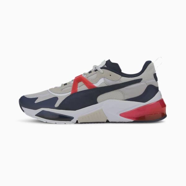 Puma Optic Pax LQDCELL Férfi Edzőcipő Szürke Piros | HU71010