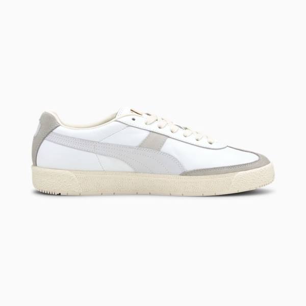 Puma Oslo-City Luxe Férfi Tornacipő Fehér Szürke | HU82388