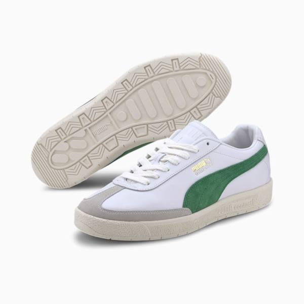 Puma Oslo-City Premium Férfi Tornacipő Fehér Zöld | HU97678