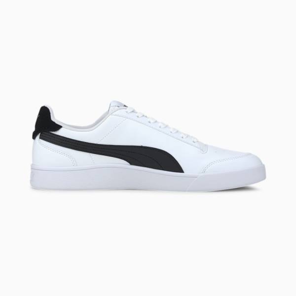 Puma PUMA Shuffle Férfi Tornacipő Fehér Fekete Arany | HU85329