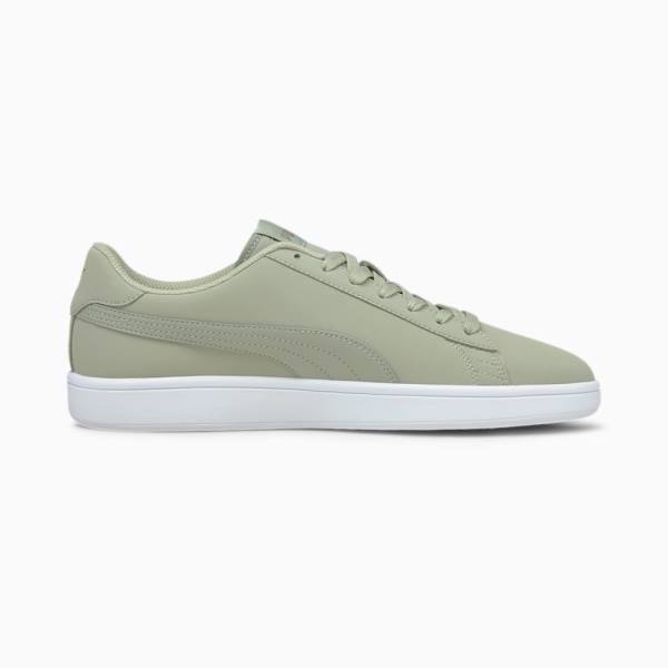 Puma PUMA Smash v2 Buck Férfi Tornacipő Zöld Szürke Fehér | HU28868