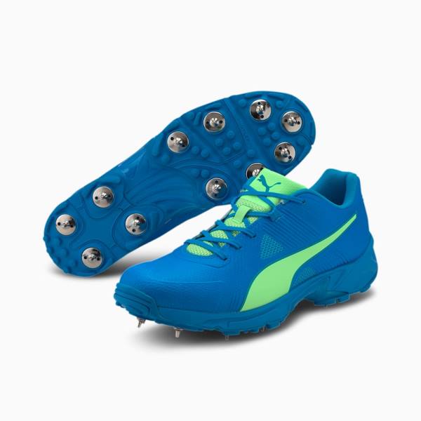 Puma PUMA Spike 19.1 Cricket Férfi Futócipő Zöld Kék | HU81152