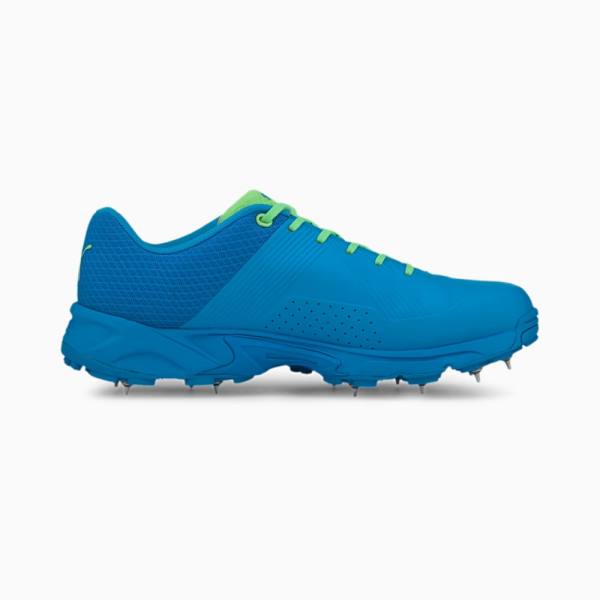 Puma PUMA Spike 19.2 Cricket Férfi Focicipő Zöld Kék | HU26994