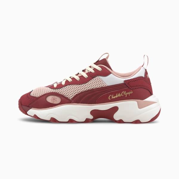 Puma PUMA x CHARLOTTE OLYMPIA Pulsar Női Tornacipő Piros | HU01628