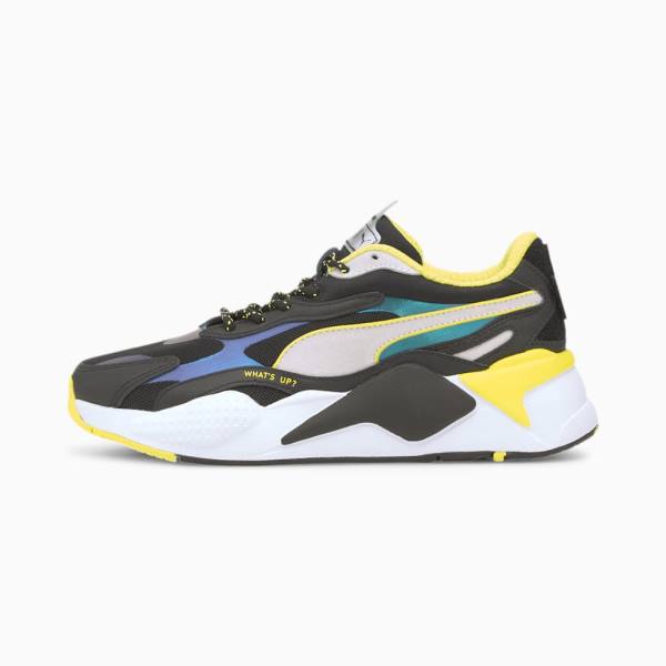 Puma PUMA x EMOJI RS-X3 Youth Fiú Tornacipő Fekete Fehér | HU82401