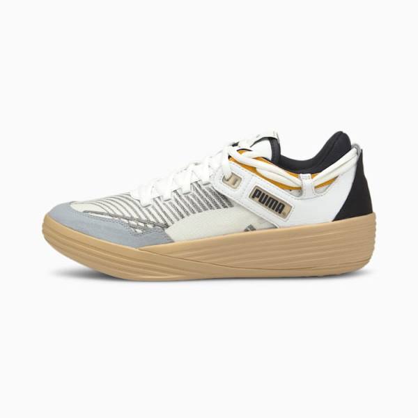 Puma PUMA x KUZMA Clyde All-Pro Férfi Kosárlabda Cipő Fehér | HU17928