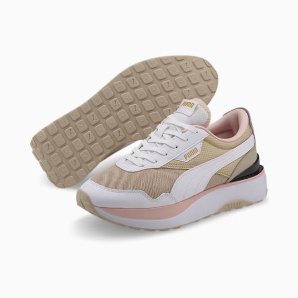 Puma PUMA x PAMELA REIF Cruise Rider Tumbled VG Női Tornacipő Fehér | HU93909