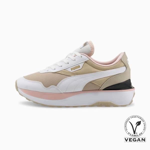 Puma PUMA x PAMELA REIF Cruise Rider Tumbled VG Női Tornacipő Fehér | HU93909