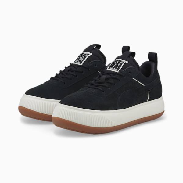 Puma PUMA x PUMA Suede Mayu Női Tornacipő Fekete Fehér | HU61876