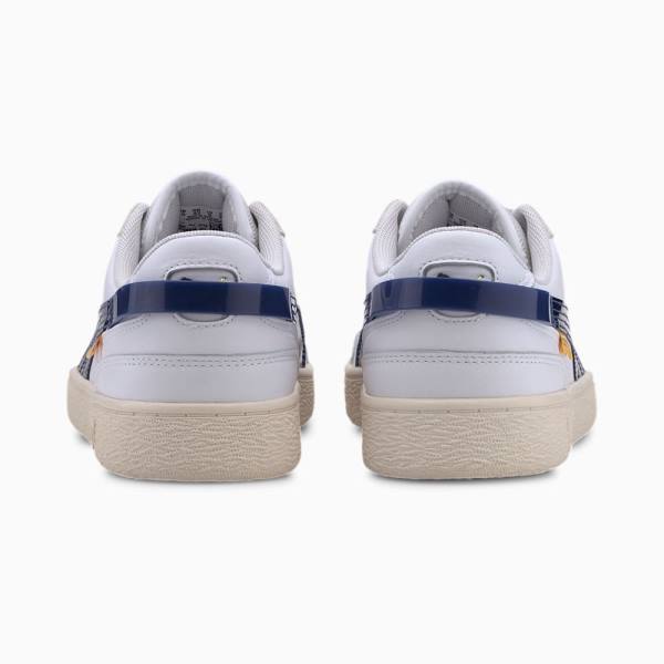 Puma PUMA x RANDOMEVENT Ralph Sampson Lo Férfi Tornacipő Fehér Kék | HU69843