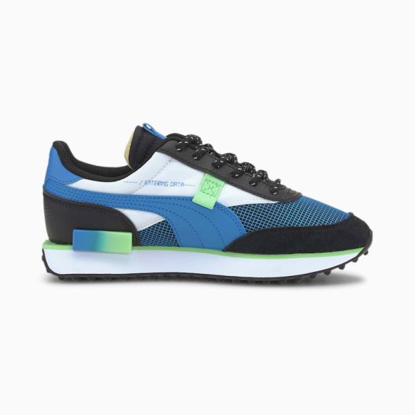 Puma PUMA x SEGA Future Rider Youth Lány Tornacipő Kék Fekete | HU67990