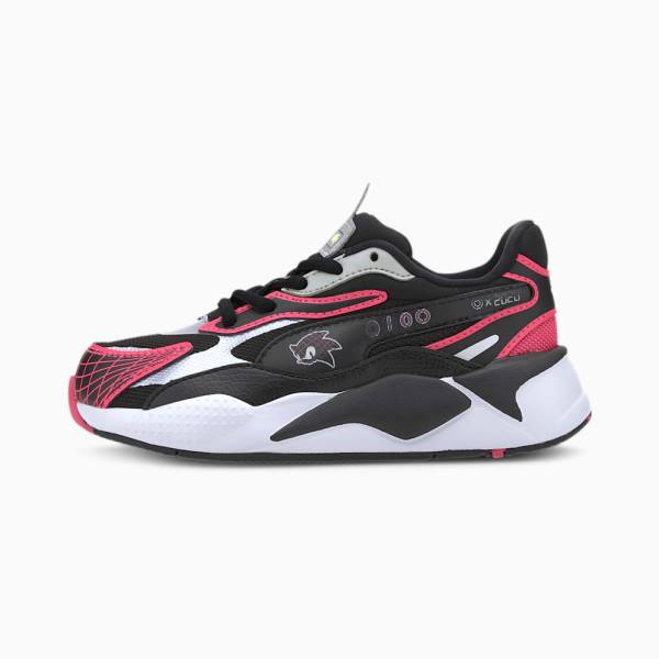 Puma PUMA x SEGA RS-X3 Fiú Tornacipő Rózsaszín Fekete | HU93481