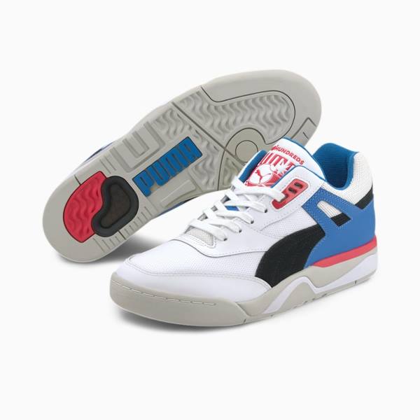 Puma PUMA x THE HUNDREDS Palace Guard Férfi Tornacipő Fehér Fekete | HU51616