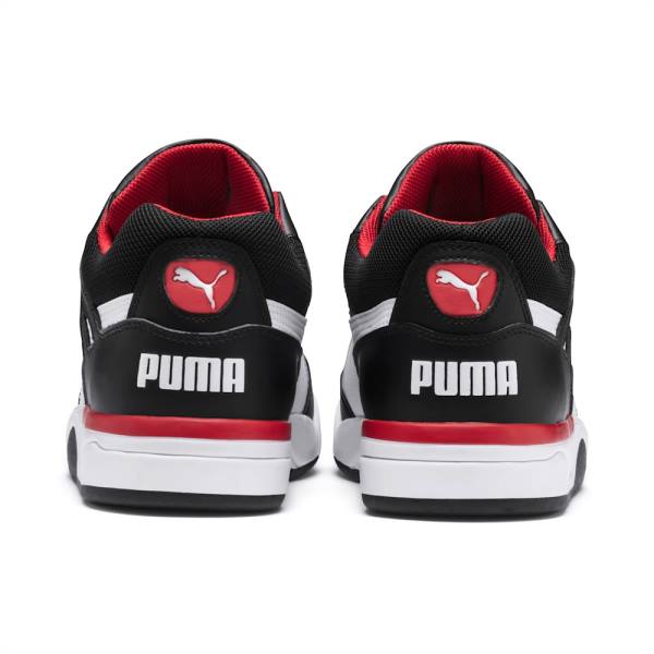 Puma Palace Guard Férfi Tornacipő Fekete Fehér Piros | HU50648