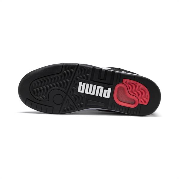 Puma Palace Guard Női Tornacipő Fekete Fehér Piros | HU09546