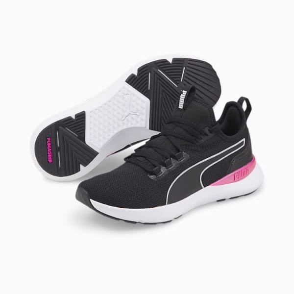 Puma Pure XT Stardust Női Edzőcipő Fekete Mélylila | HU82440