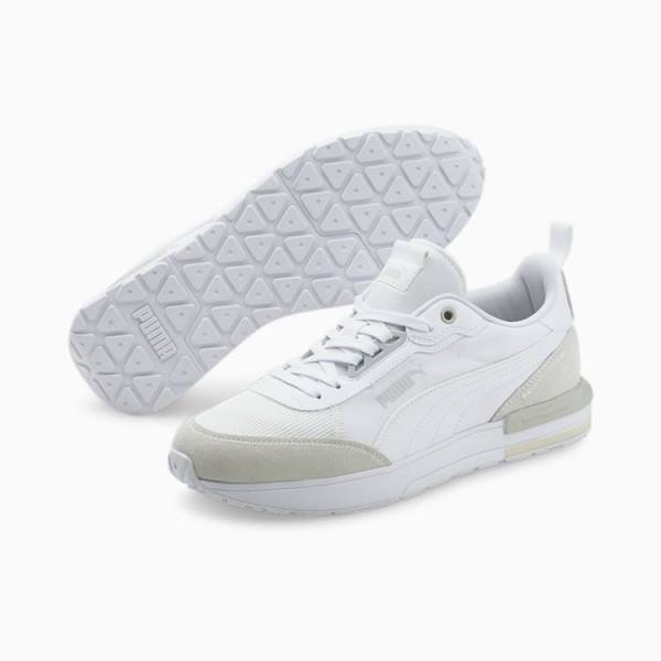 Puma R22 Férfi Tornacipő Fehér Szürke Lila | HU99604