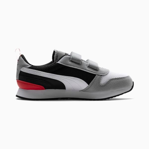 Puma R78 Fiú Tornacipő Barna Fehér Fekete | HU17332