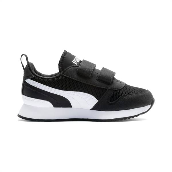 Puma R78 Fiú Tornacipő Fekete Fehér | HU10094