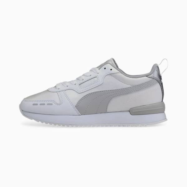 Puma R78 Metallic Női Tornacipő Fehér Szürke Titán | HU90538