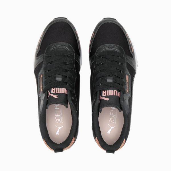 Puma R78 Metallic Női Tornacipő Fekete Rózsaszín Arany | HU47258