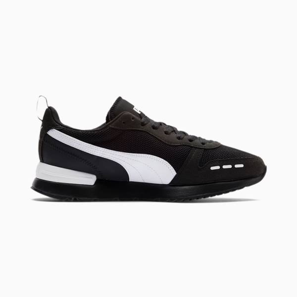 Puma R78 Runner Férfi Tornacipő Fekete Fehér | HU84791