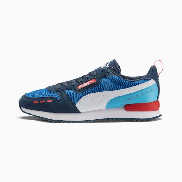 Puma R78 Runner Férfi Tornacipő Kék Kék Fehér | HU29362