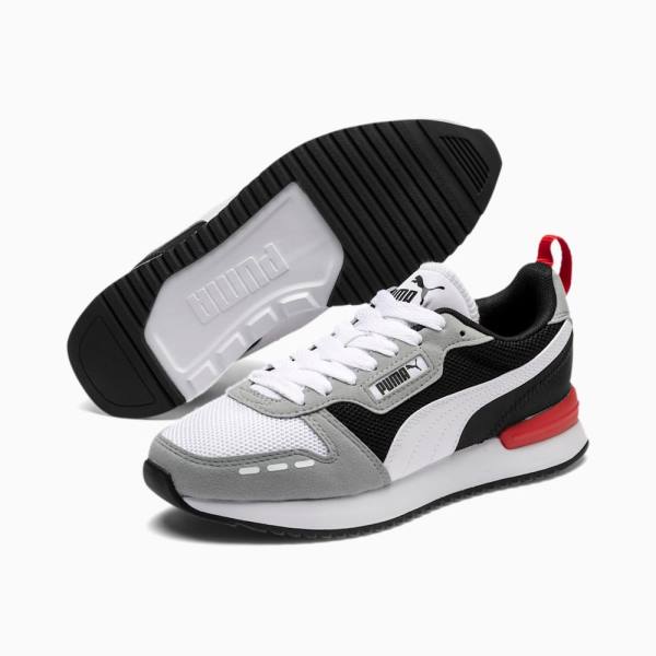 Puma R78 Youth Fiú Tornacipő Barna Fehér Fekete | HU65393